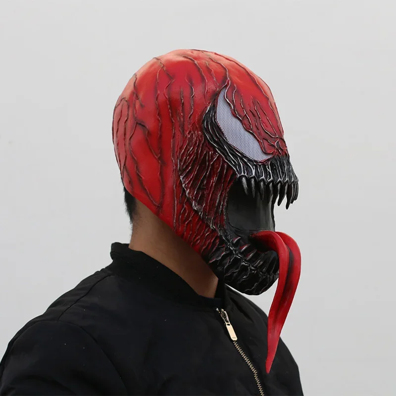 Venom Mask Halloween k Cosplay Superhero Venom Latex Horror Mask Halloween Mask COS Peripheral Props