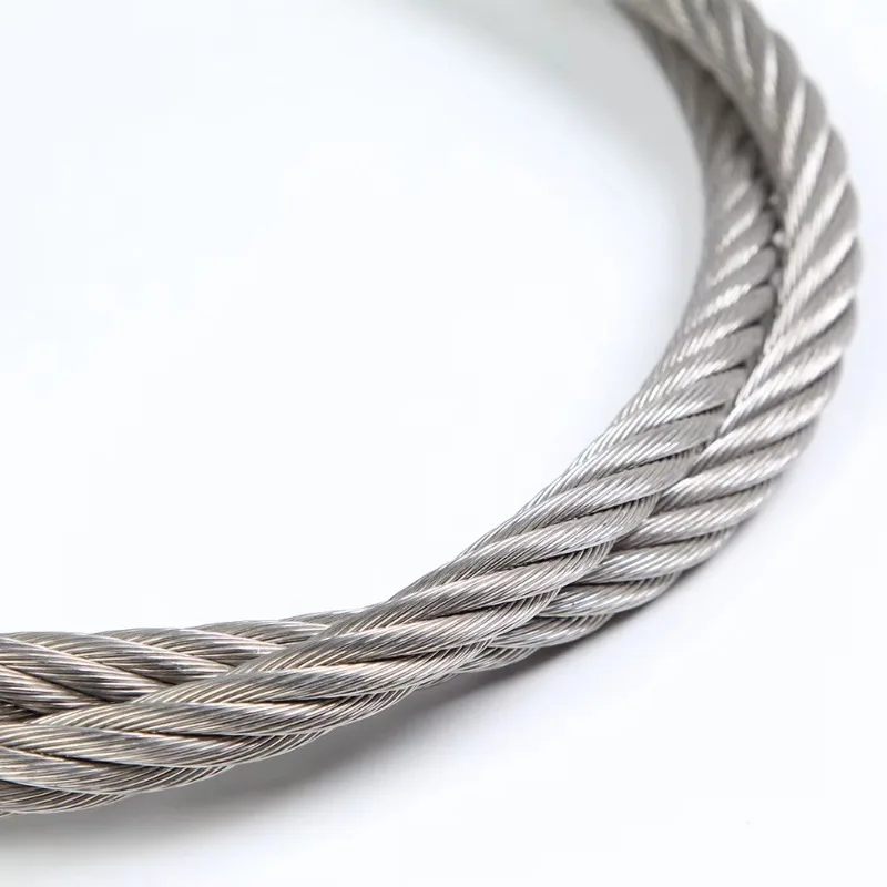 

High Quality 7x19 6mm 8mm 10mm 6*19+IWRC Galvanized Wire Rope Galvanized Steel Cable