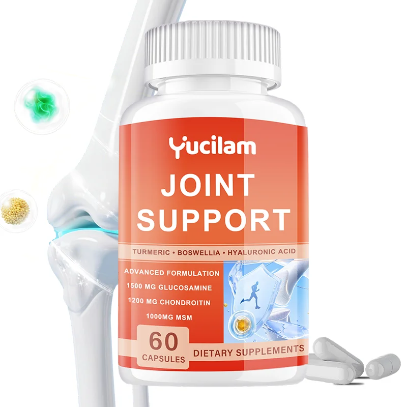 

Glucosamine Chondroitin MSM - Triple Strength Joint Support Supplement for Men and Women - Relieves Joint Pain and Inflammation