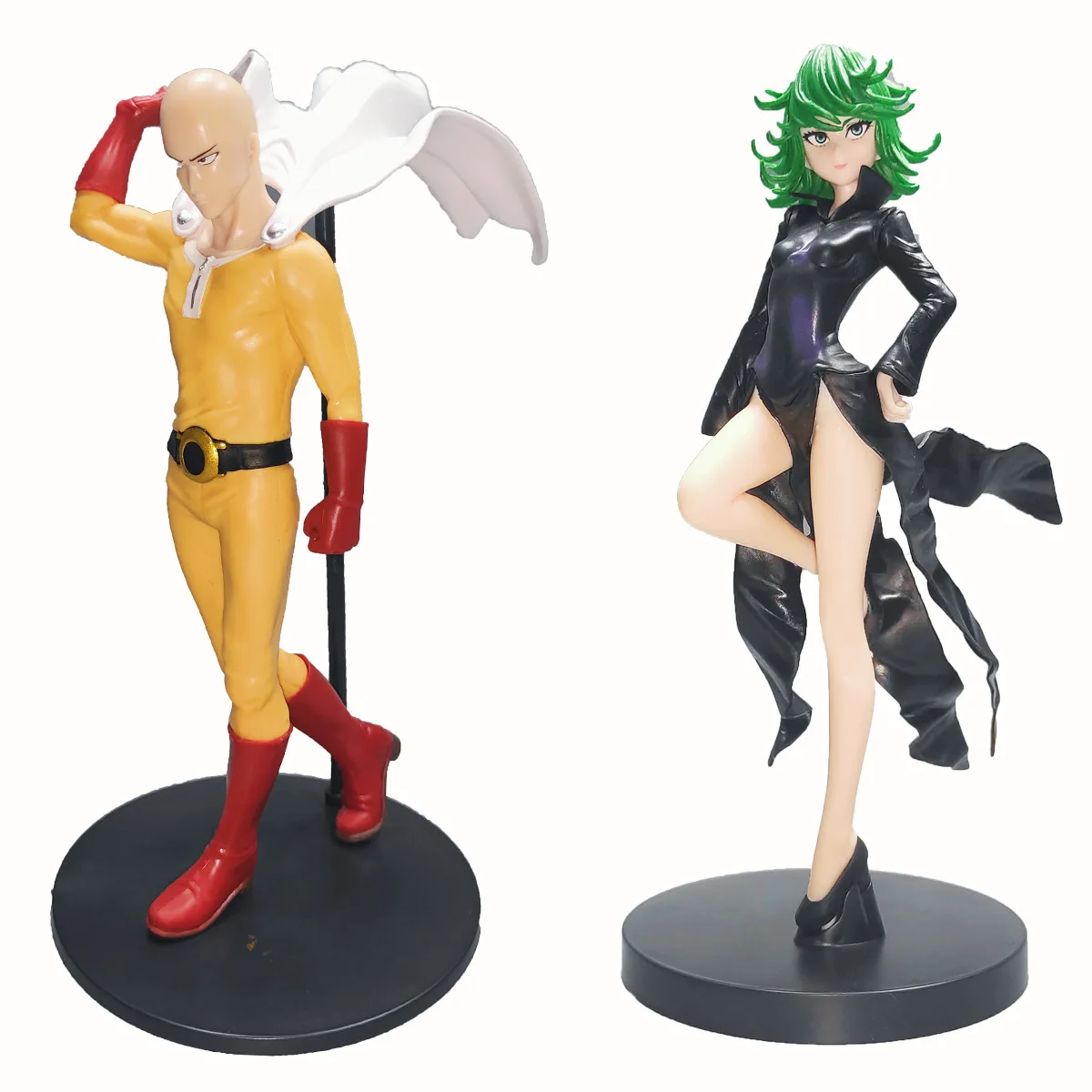 20CM Anime One Punch Man Senritsu ไม่มี Tatsumaki รูป Espresto Shapely Saitama ยืนของเล่นและตุ๊กตาของขวัญ