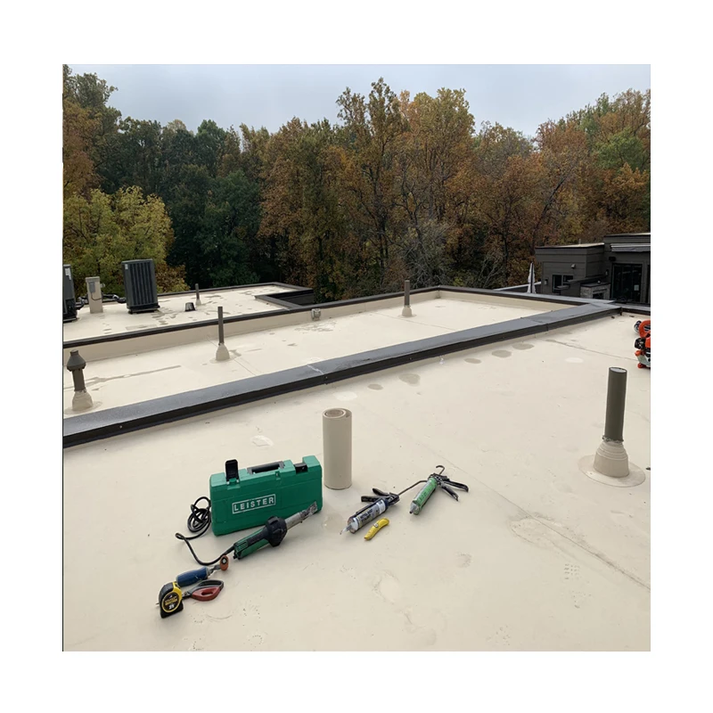 Tpo Roofing Membrane Aluminum Waterproofing Membrane with CE Certificate-10x10cm Sample Link