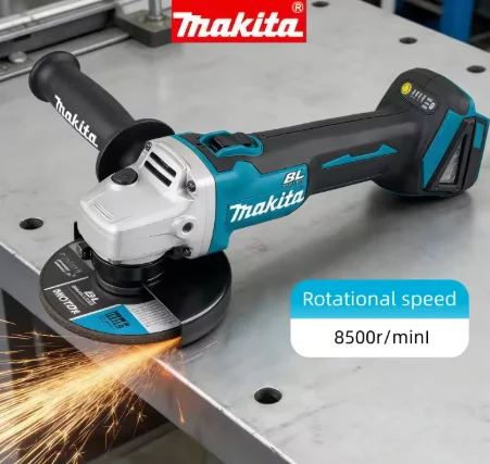 Makita DGA404 125mm Brushless Cordless Angle Grinder 18V Battery Powered Polishing Cutting Machine Tool
