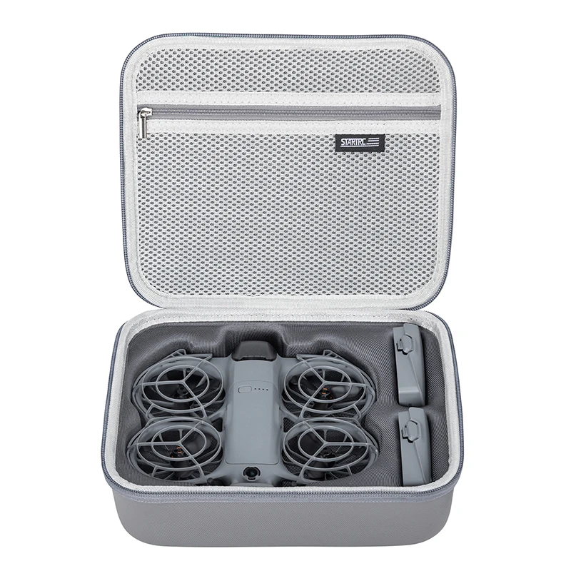 STARTRC Neo 2 Bolsa de Ombro PU Portátil Bolsa para DJI Neo 2 Drone e Acessórios de Bateria Estojo à Prova de Choque
