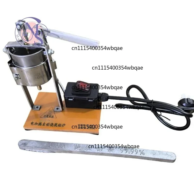 ZOCI-FOR-220V Lever Type Lead Casting Furnace Automatic Feeding Tin Melter For Lure Sinker Mold Making Tools
