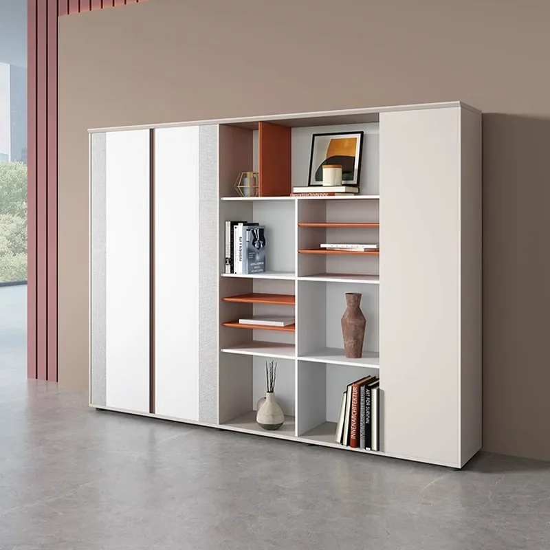 File cabinet data display cabinet countertop background cabinet wooden high-quality office furniture