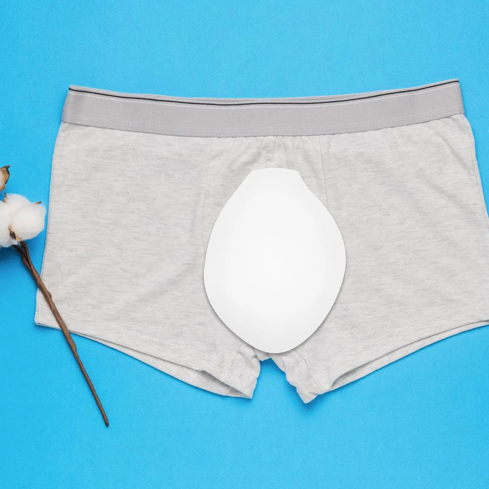 

4Pcs Sponge Cup Pads for Skin-Friendly Breathable Bulge Underwear Cushion Lightweight Support Swim Trunks Briefs