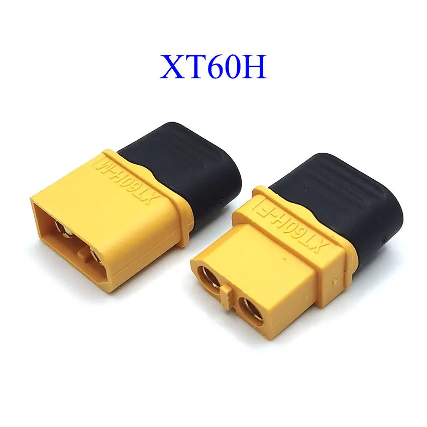 Imagem -03 - Amass Macho Fêmea Xt60 Xt60h Bala Conector Plugues para rc Conectores Lipo Bateria 100 Peças 50pair