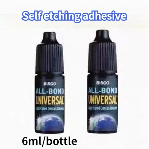 8th Generation Universal Self-Etching Dental Adhesive, Light Cure Composite Bonding Material for Tooth Restoration