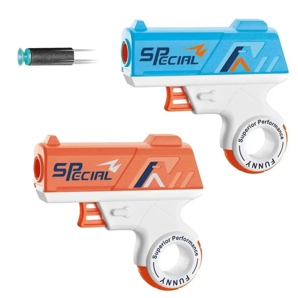 ミニピストルガン武器スポーツゲームおもちゃ減圧ランチャーモデル射撃リラックスゲーム誕生日プレゼント男の子大人向け