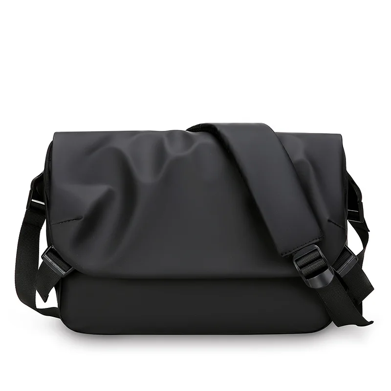 New Men's Crossbody Bag - Multi-functional Water-resistant Single-shoulder Bag for Casual Use, Large Capacity Messenger Bag