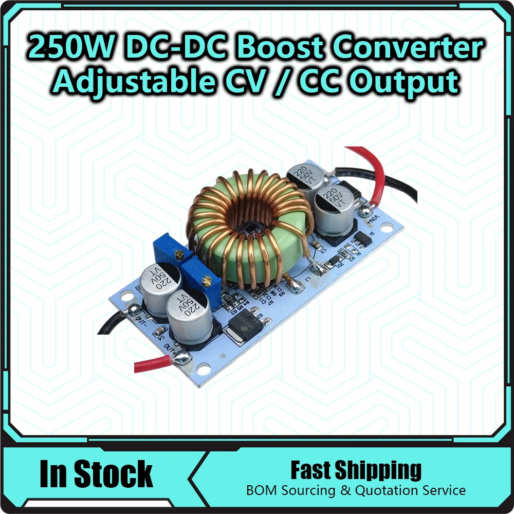 DC-DC boost converter Constant Current Mobile Power supply 10A 250W LED Driver Step Up Module