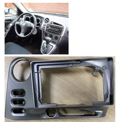 2 Din Car Radio Stereo Audio Plate Fascia Frame For Toyota Matrix 2003-2008 9 inch Big Screen Auto Android Player Panel Dash Mou