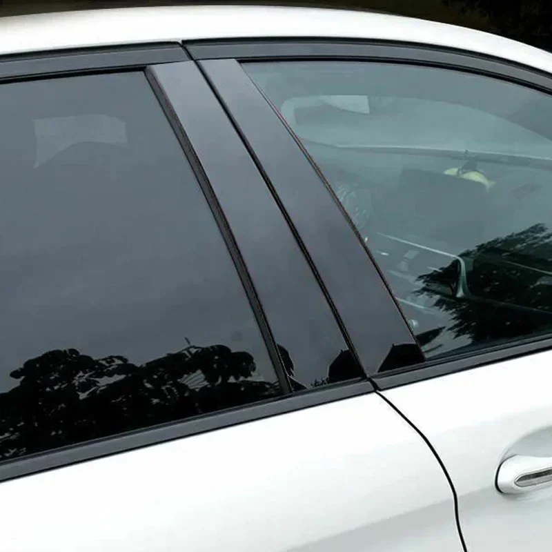 For Mazda 6 Atenza 2014-2018 Car Window Trim Cover Bc Column Sticker Polished Pillar Posts Automotive Modification Accessories