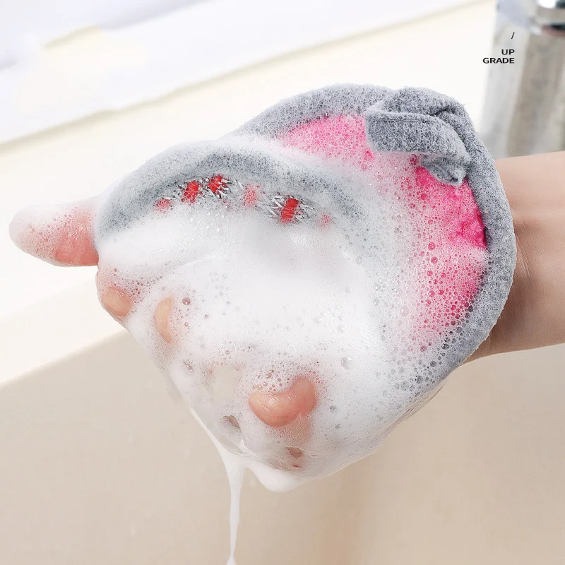 Dish Sponge Does Not Hurt The Pot Kitchen Cleaning Cloth Household Double-sided Cleanings Cloth Durable Brush Pot Cloths