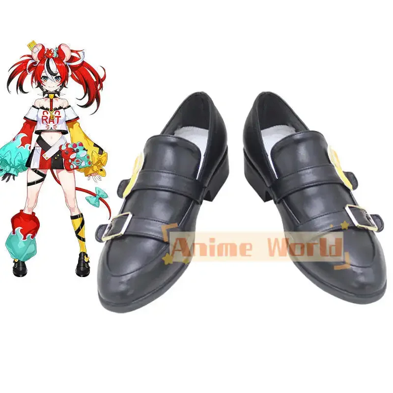 Hololive Virtual YouTuber Hakos Baelz Cosplay Shoes Halloween Carnival Boots Custom Made