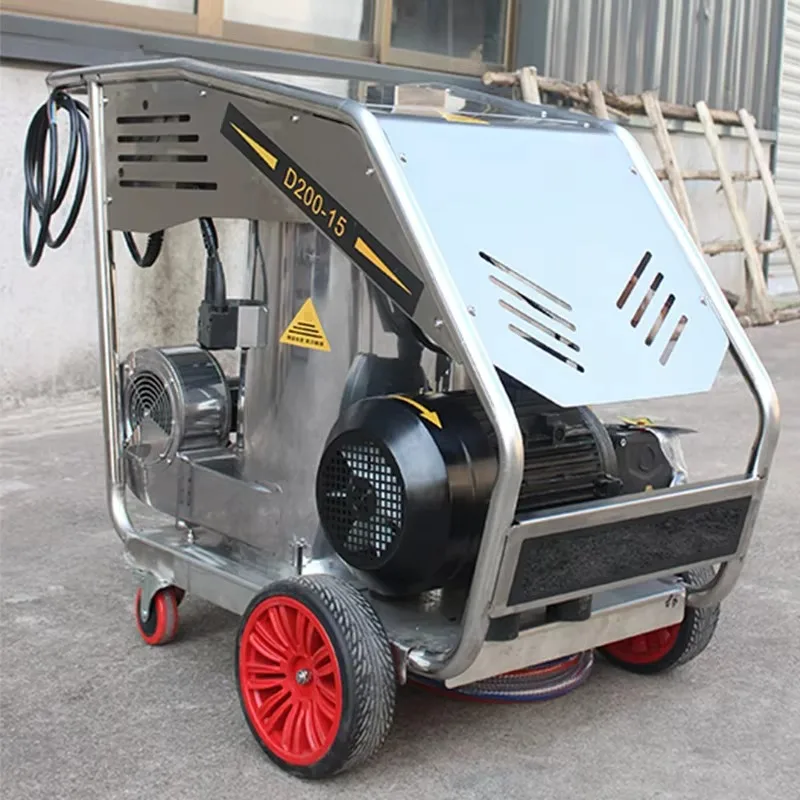 Hidrolavadora portátil de acero inoxidable de alta presión para lavado de autos, bomba para limpieza de autos en el hogar, taller o uso comercial.