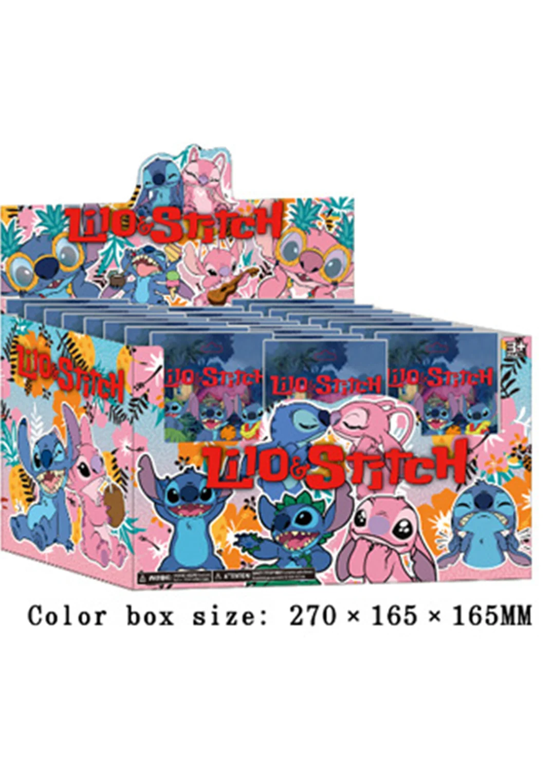 Disney\'s Stitch The Playdate series box toy box blind bag draw music Caixa action doll Surpresa model birthday gift