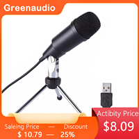 GAM-18A Professional Recording Studio USB Condenser Microphone with tripod Stand for Phone PC Skype Online Gaming Vlogging