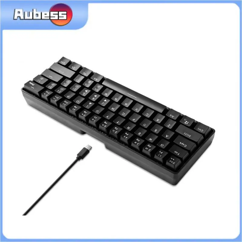 Redragon K616 TKL Wireless RGB Mechanical Keyboard 5.0 BT/2.4 Ghz/Wired Three Modes 60% Keyboard Linear Red Switch