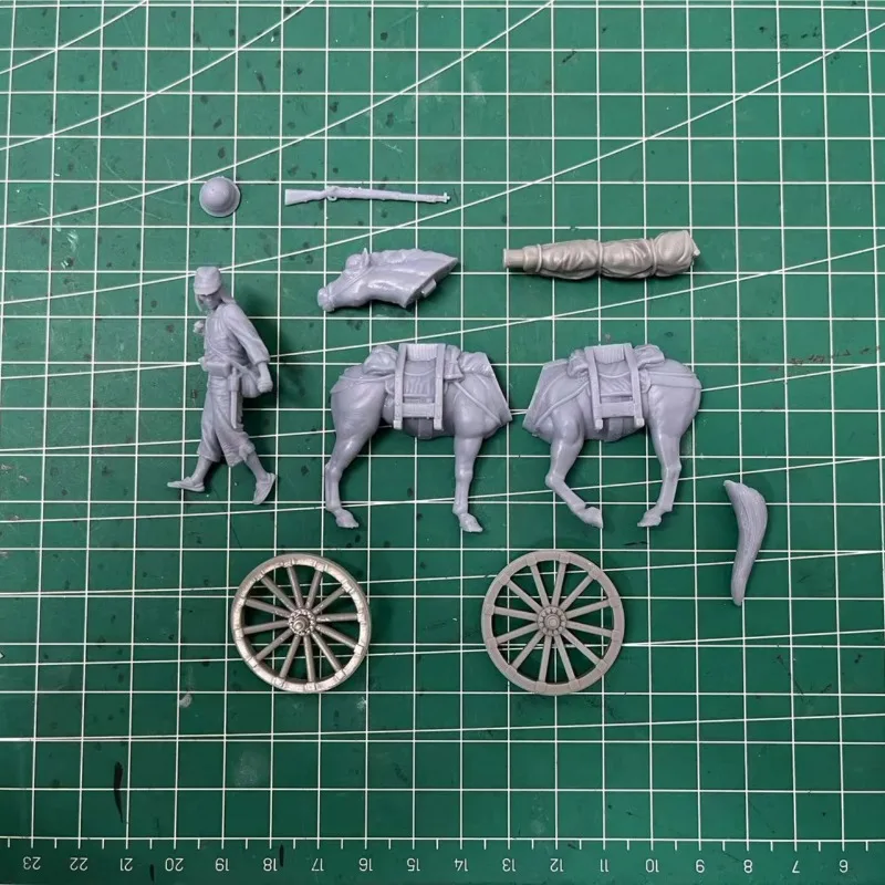 1/35 Resin Figure Model Kit Historical Hobby Military Miniature Transport Squad Unassembled Unpainted Free Shipping Diorama Toy