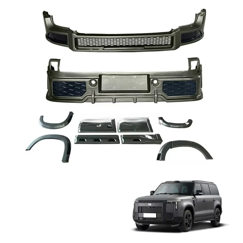 

2025 Exterior Upgrade Side Skirt Wide Fender Flares Front Rear Bumper Lip Wide Body Kit for Rox 01 Accessoriescustom