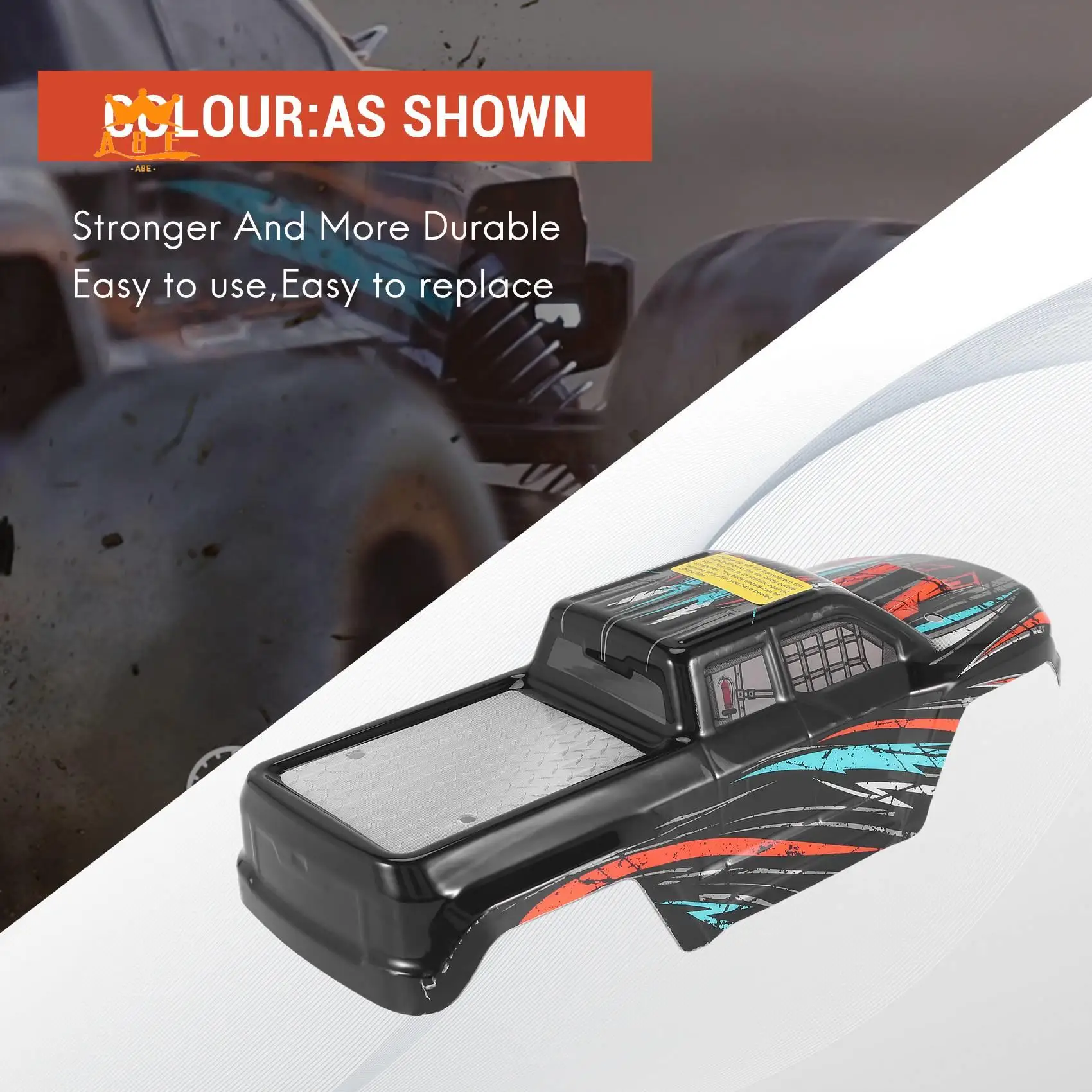 

A08E-RC Car Body Shell For HAIBOXING HBX 16889 16889A RC Car Spare Parts Upgrade Accessories