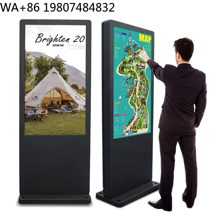 P2.5 Indoor Full Color LED Touch Screen Display Support SDK Welcome Dynamic Digital Poster For Meeting Retail Business Scenarios