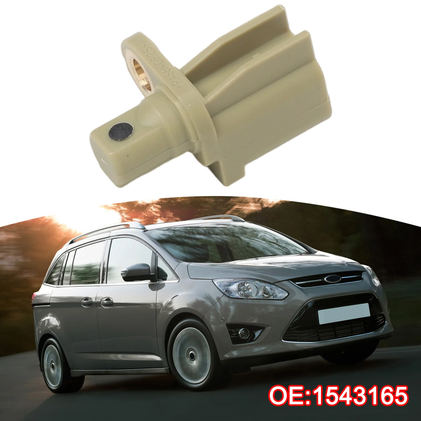 

Для C-MAX Для Focus Датчик скорости ABS Задний датчик скорости ABS, как показано на рисунке, изготовленный из высококачественных материалов