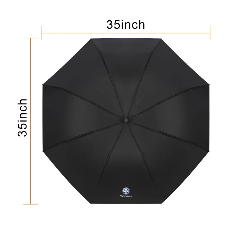 Men Women Umbrella Fully Automatic Reverse Folding Umbrella Windproof For Volkswagen VW R Line Golf Polo Tiguan Passat B6 Touran