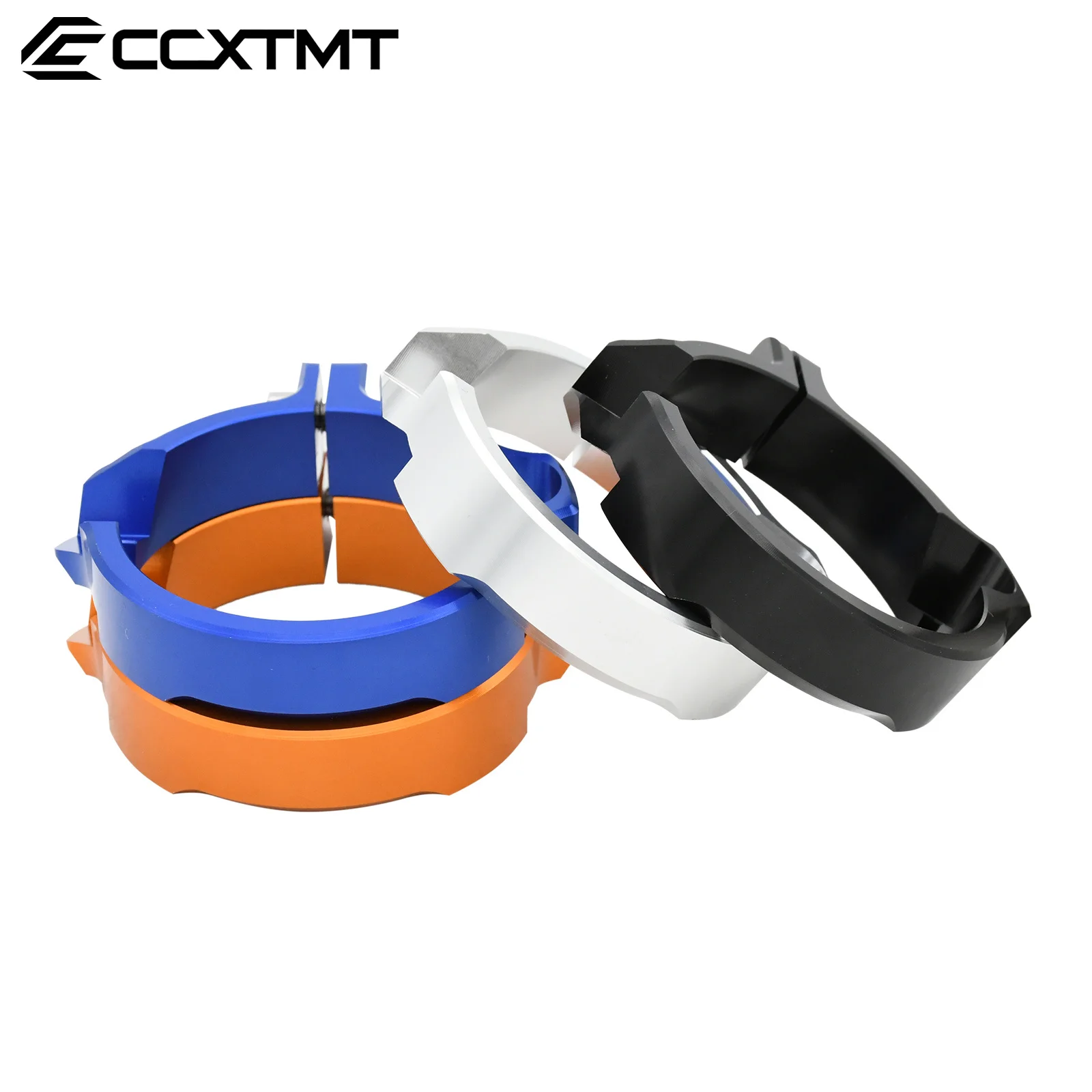 Motorcycle Exhaust Flange Guard Tip Muffler Pipe Clamp For GasGas EX EC MC 250-300 2021 For Husqvarna TE TC TX 250/300 2017-2022 view 5