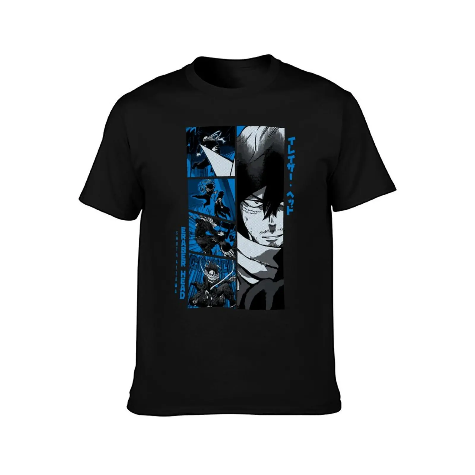 Eraser Head || Manga Panel Design ||BL|| T-Shirt Casual Trendy Streetwear Tee Shirt