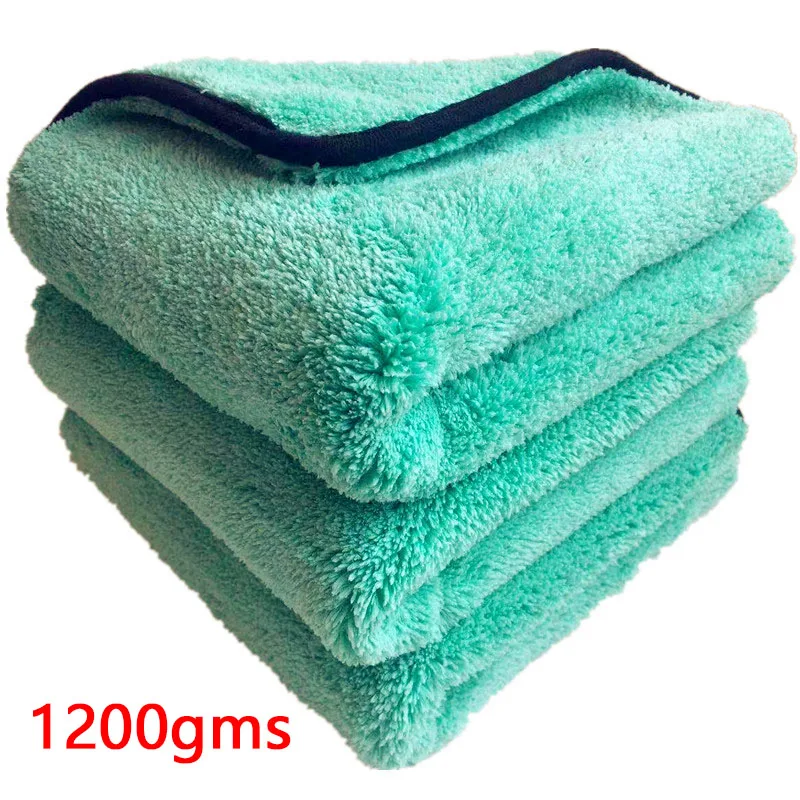 Coral Velvet Towel 80/20 Polyester Brocade Microfiber Long Hair Self-Weight Water Collection Polishing Towel 1200 Grams Of Pumi