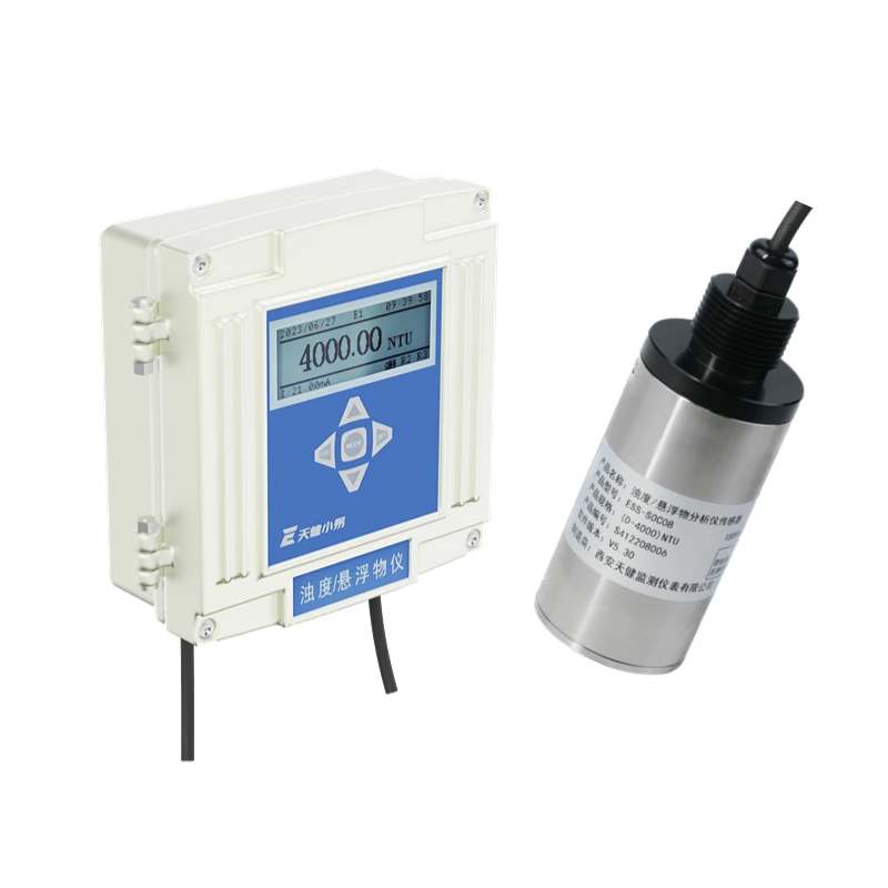 Online MLSS Probe TSS Turbidity Sensor with RS485 Modbus Communication Protocol