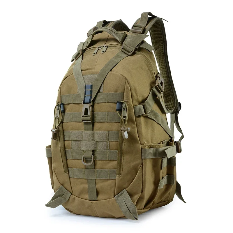 

40L Backpack Outdoor Travel Camouflage Bag Tactical Rucksacks Large Capacity Waterproof Hiking Climbing Bags