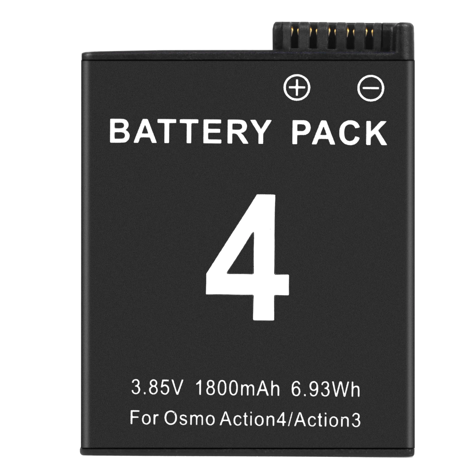 1800mah for dji Osmo action 3 ,action 4 Replacement battery