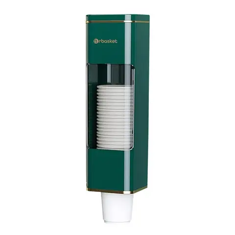 Pappersmugghållare Mugghållare Engångsmugg Vattenmugg Förvaringslåda Artefakt Automatisk Muggdispenser Förvaringsställ 10 best sales pappersmugghållare - №7