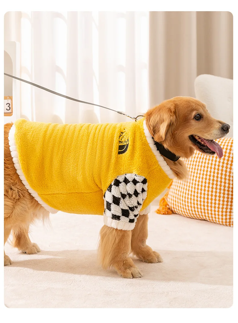 Autumn and winter sweaters for Big Dogs Two Legged Dog Sweater Spring Medium-sized Dog Pet Clothing Big Dog Clothing