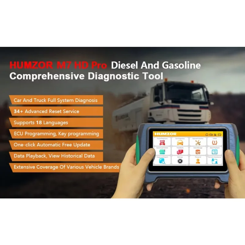 OBD Diagnostic Tool for Cars & Trucks with for Connectivity 12-24V Universal Fitment