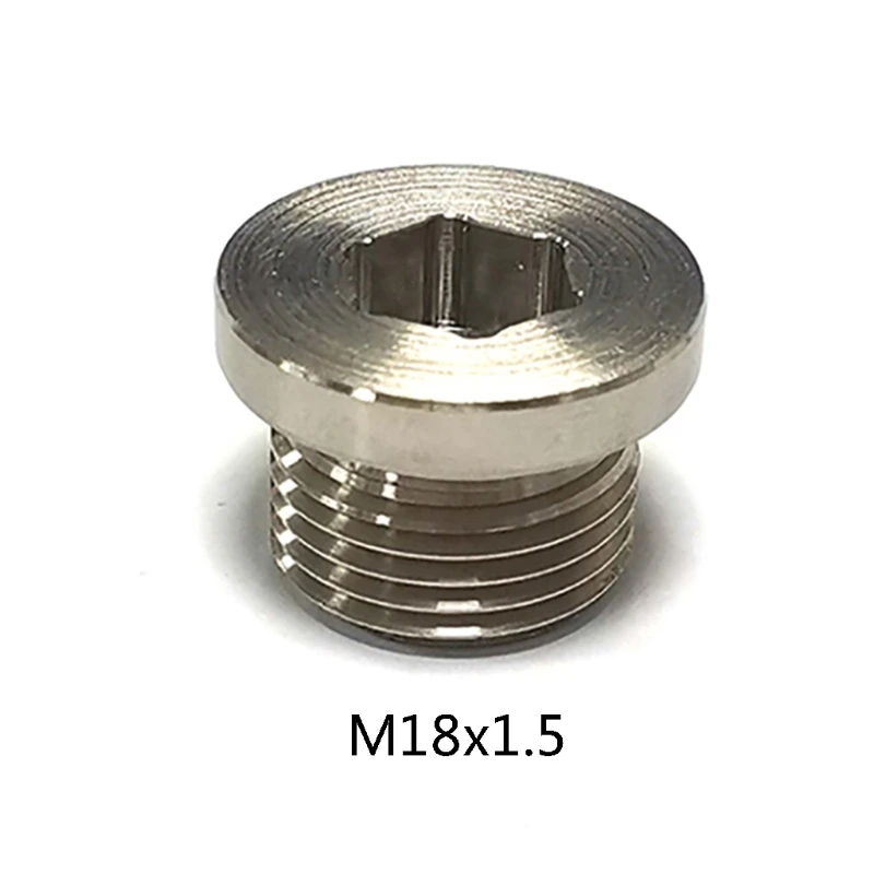 M18x1.5 Ren Lục Giác Ổ Cắm Đầu O2 Cảm Biến Oxy Cắm Bung Lông Dải Tần Rộng Đai Ốc AOS