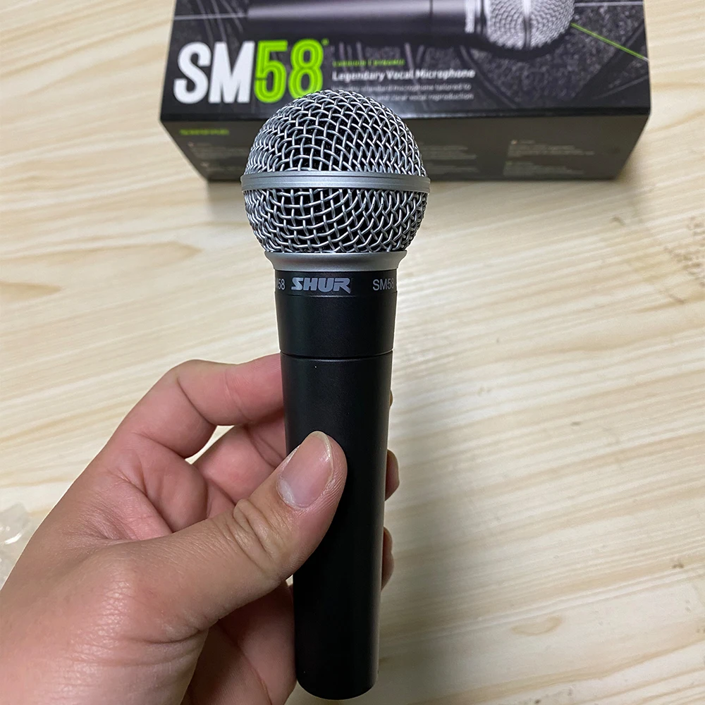 58 SM microphone sm58lc Wired cardioid Dynamic mic for PC Recording Gaming Singing Living Karaoke,Microfonos,Microfone