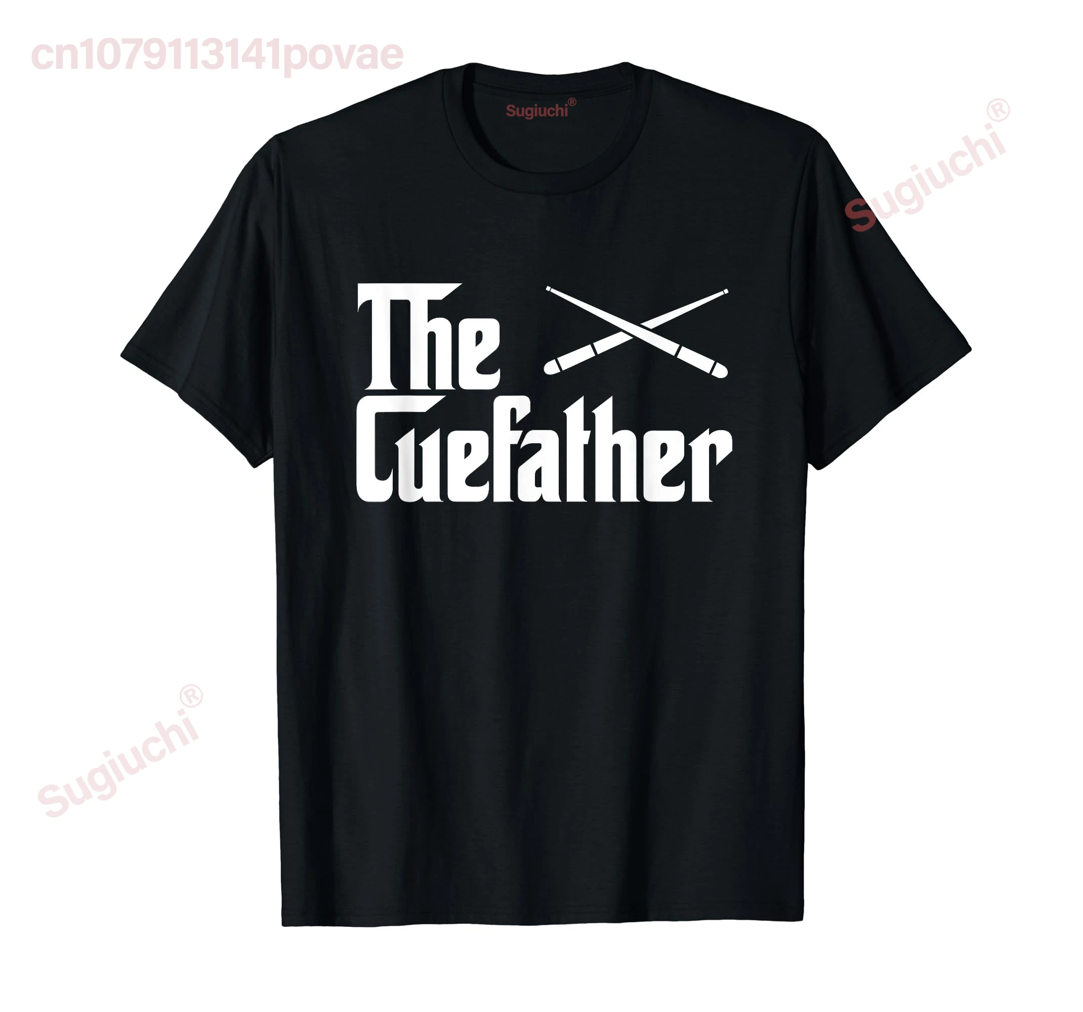 

100% Cotton The Cue Father Funny Pool Billiards Player T-Shirt Gift MEN WOMEN UNISEX T Shirts Size S-6XL