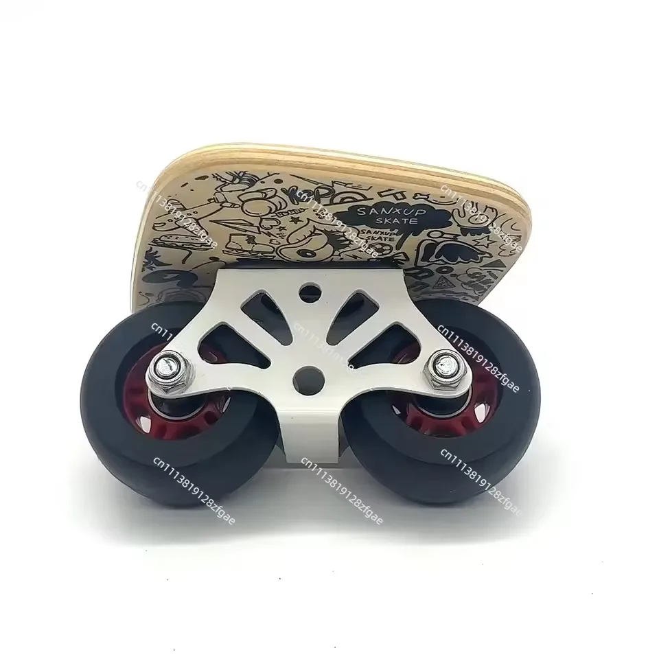 Portable Roller Road Skateboard Freeline Skates Drift Board Aluminum alloy Drift Board mini skates drift skate plate skateboard