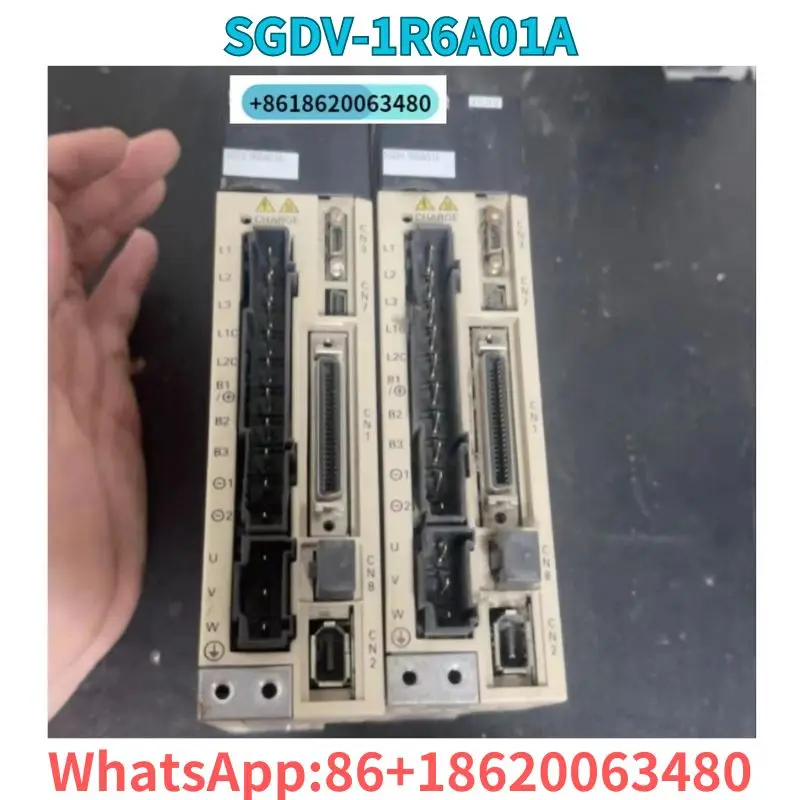 Second hand SGDV-1R6A01A has been repaired and shipped in good condition