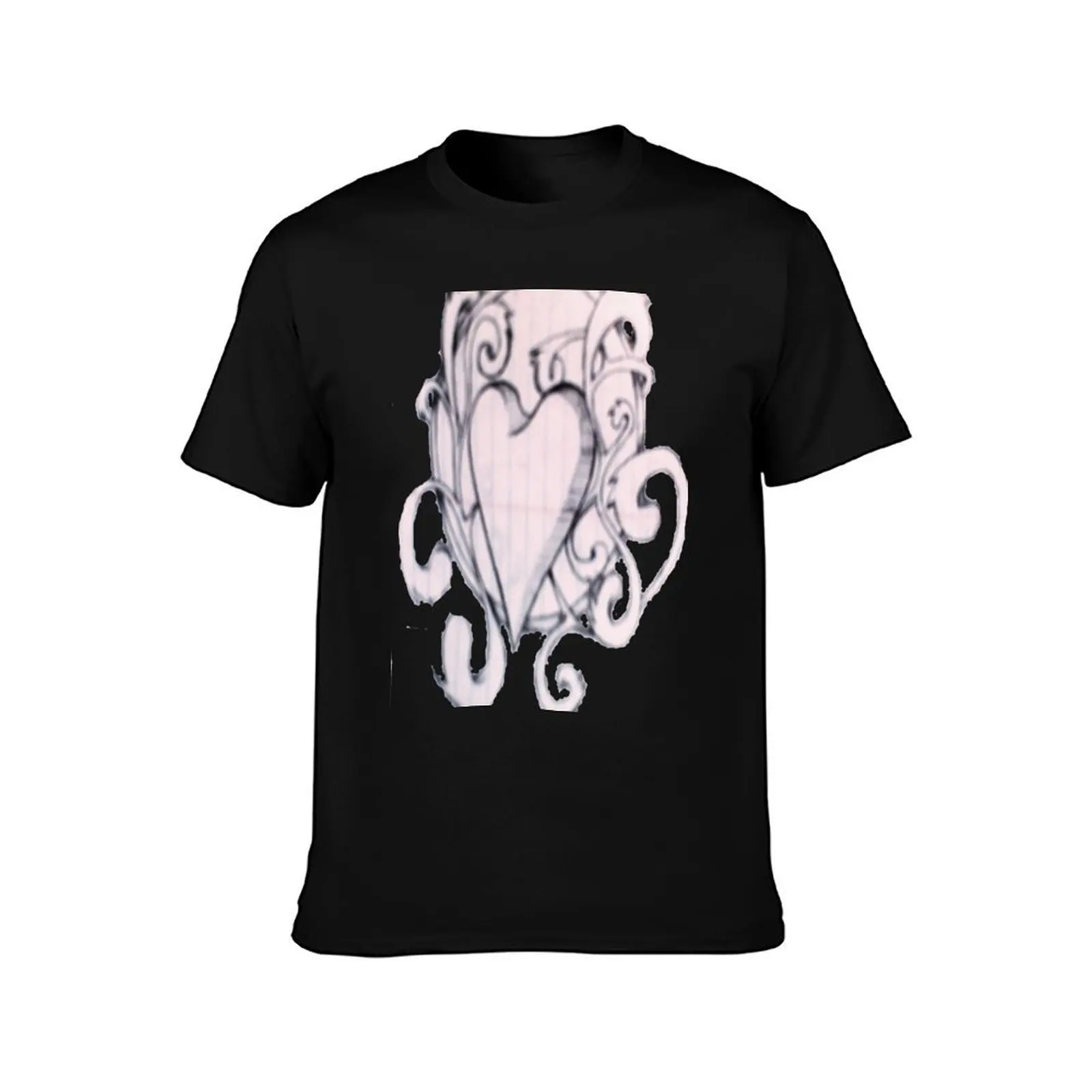paper love T-Shirt Streetwear Print Tee Shirt T-Shirt