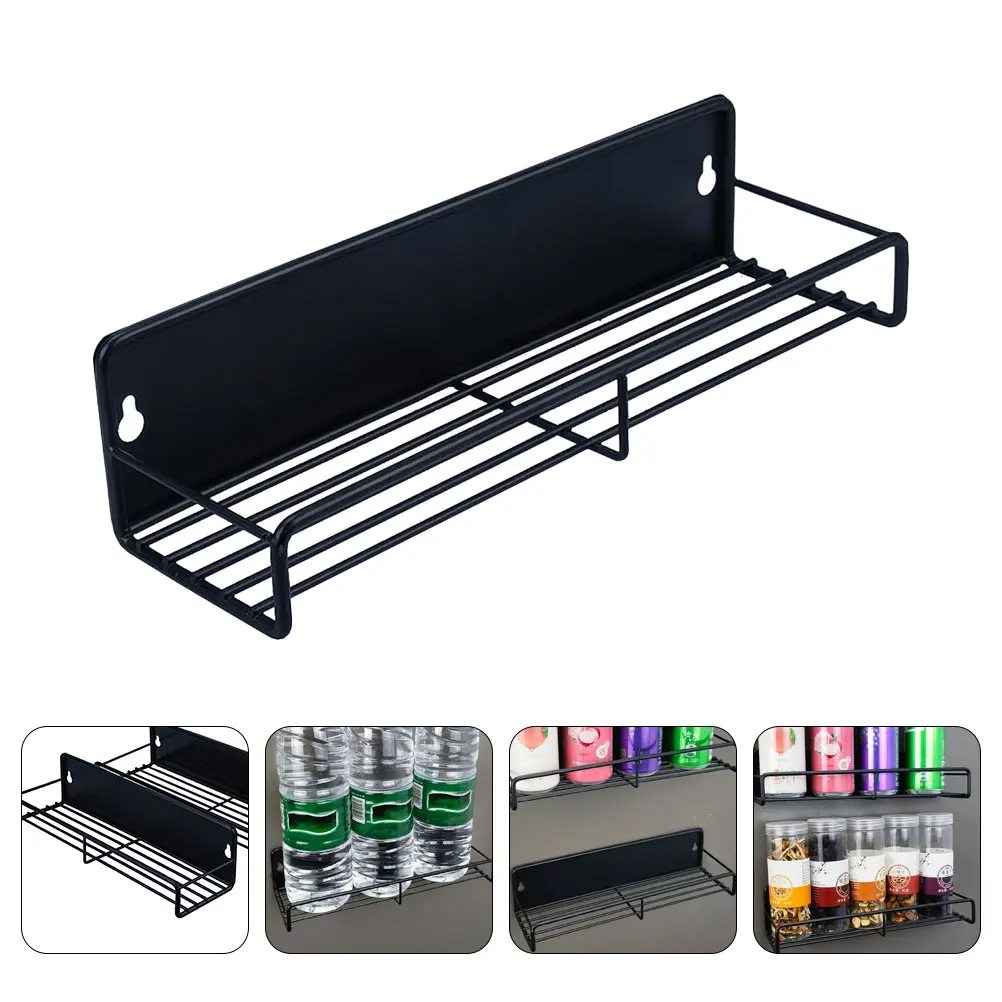 Magnetic Spice Rack For Fridge Refrigerator Organizer Storage Shelf Kitchen Rack Strong Suction Scratch Free Rounded Corner - Image 2