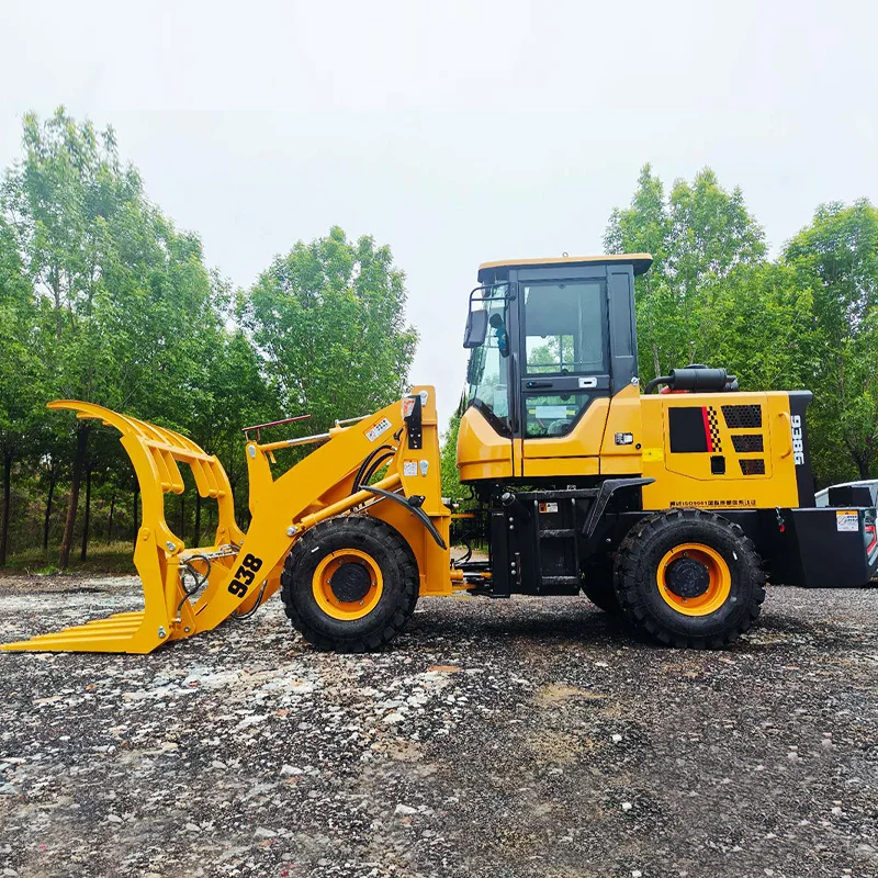 Euro 5 Diesel Wheel Loader 2Ton 3Ton 4Ton 5Ton Small Loaders Factory Price by Chinese Brands for Construction And Agriculture