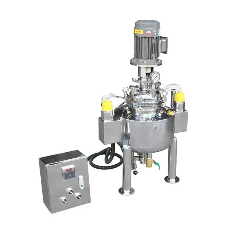 Best Selling Small Paste Lab Homogenizer Mixer for Toothpaste Laboratory Vacuum Homogenizer for China Manufacturing