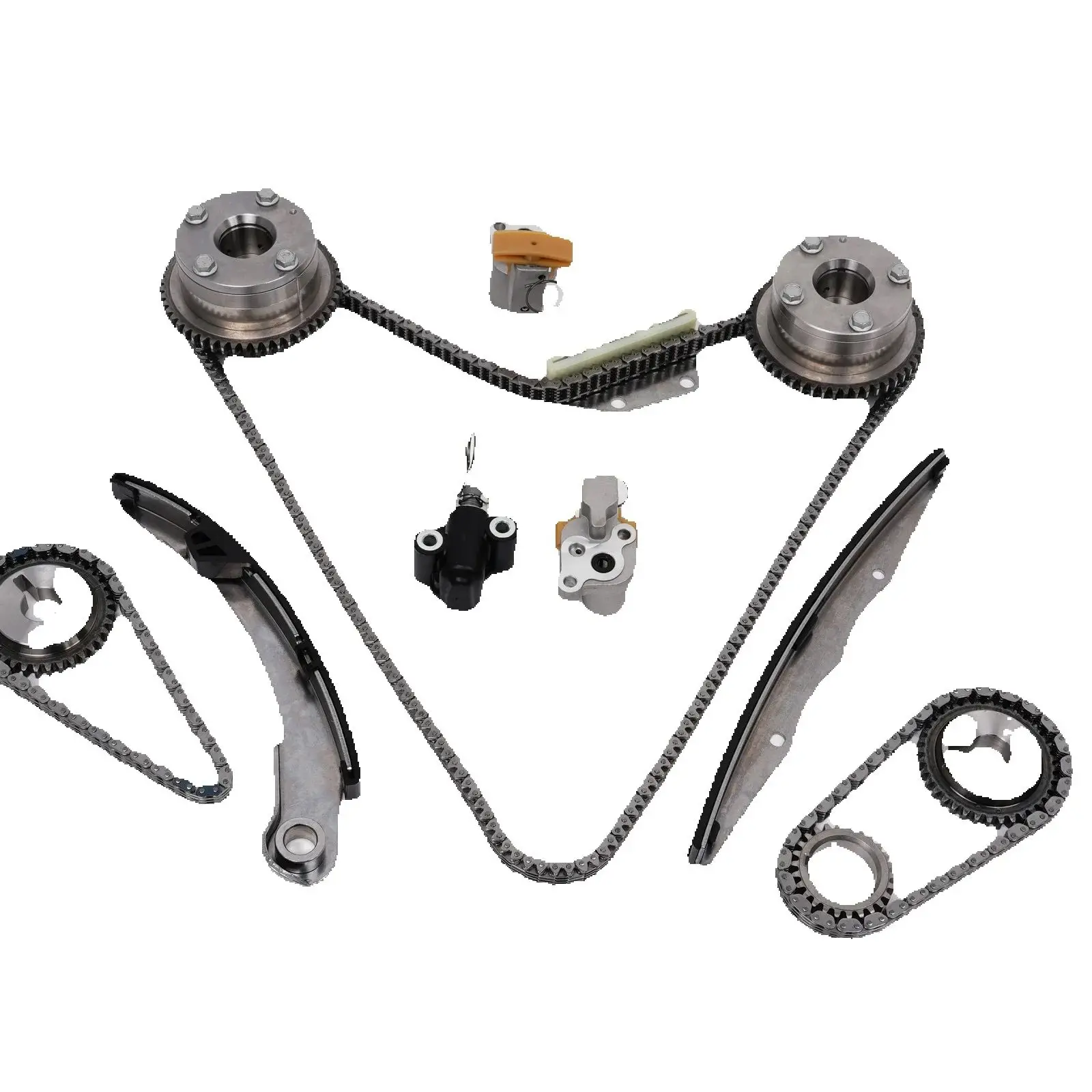 1Set Timing Chain Kit 13028-ZP50A for FOR Nissan Pathfinder NV1500 NV2500 2005-2012 VQ40DE 4.0L