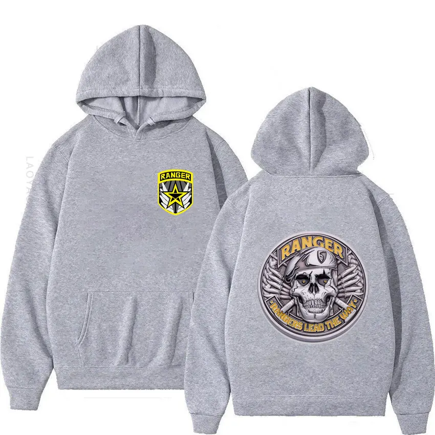 

RANGER Theme Hoodie Hooded Sweatshirts for Men Men's Hoodies Pullover Sportswear New & Graphic Spring and Autumn Long Sleeve