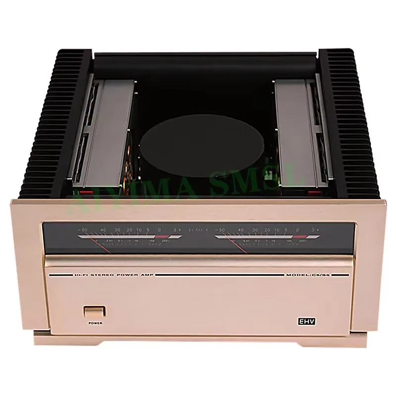 

AIYIMA SMSL Full Symmetric Double Differential Full Field Effect Post Amplifier 2.0 Stereo 120W Class A HIFI Rear Amplifier